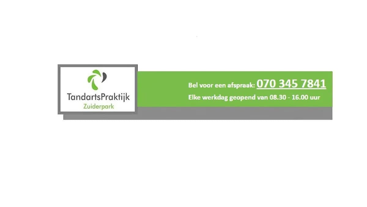Tandartspraktijk Zuiderpark Den Haag — foto uit de Google-vermelding van de praktijk